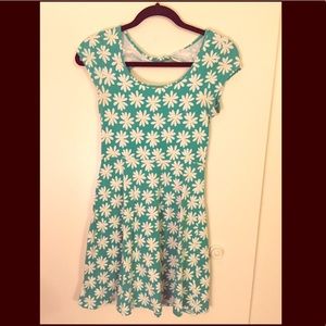 Floral Cap Sleeve Dress